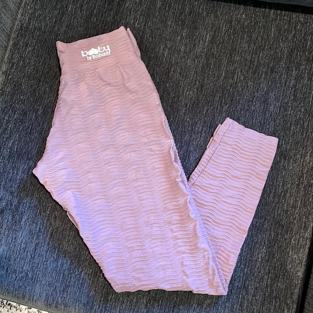 Booty By Brabants BBB purple leggings ONE SIZE FITS ALL